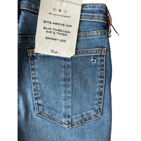 RAG & BONE Size 25 Mid-Rise Ankle Skinny Jean “Cate” - Picture 3 of 7
